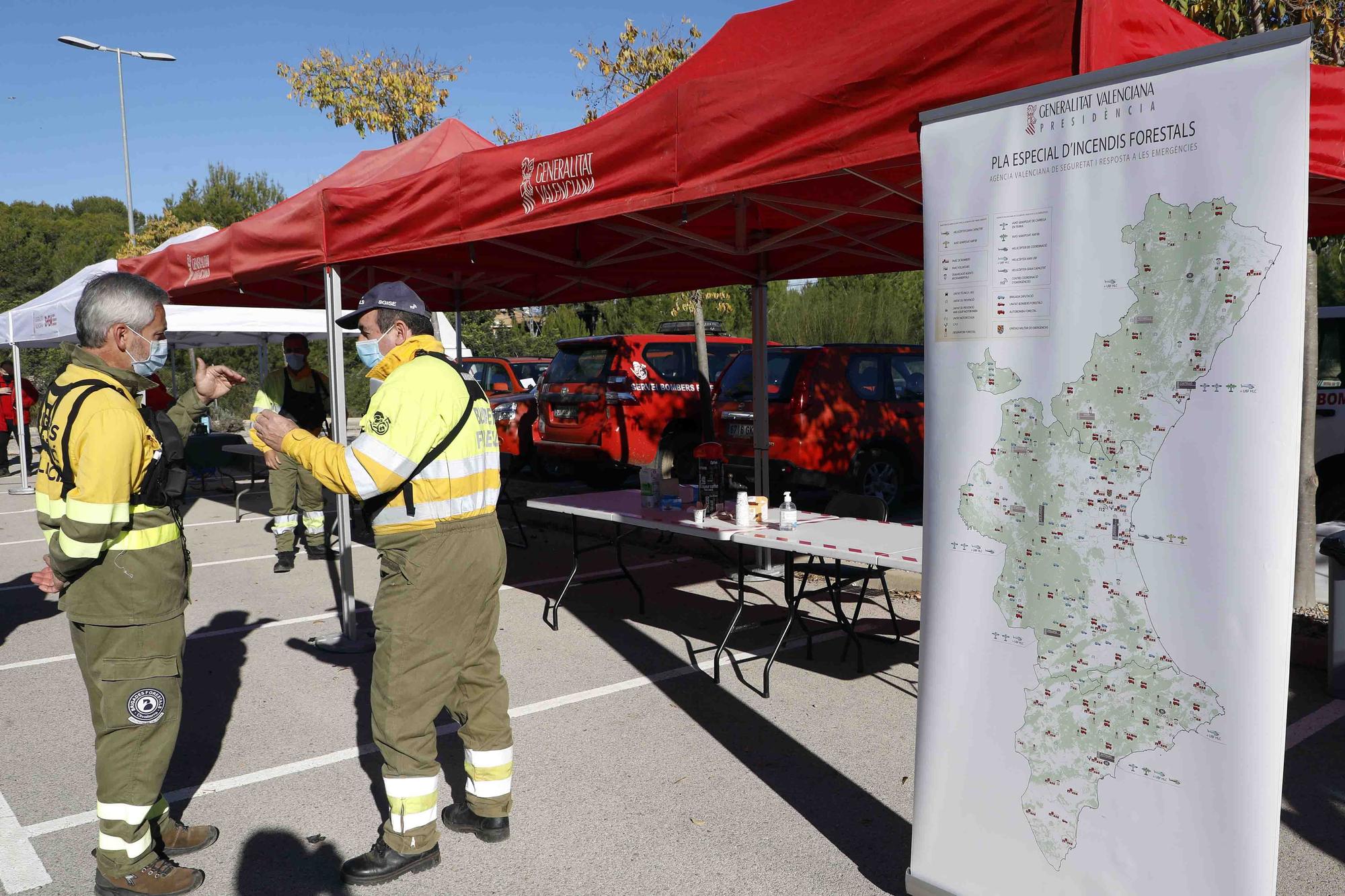 Simulacro planta potabilizadora de Manises