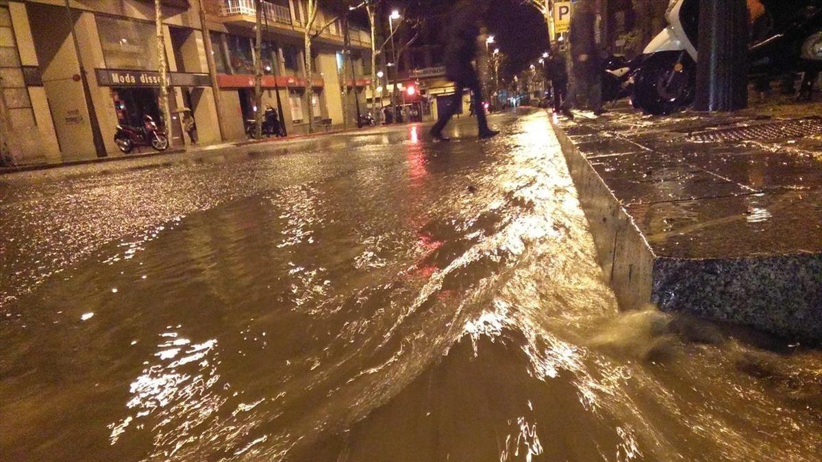 Imagen de la calle Martí i Folch en Badalona.