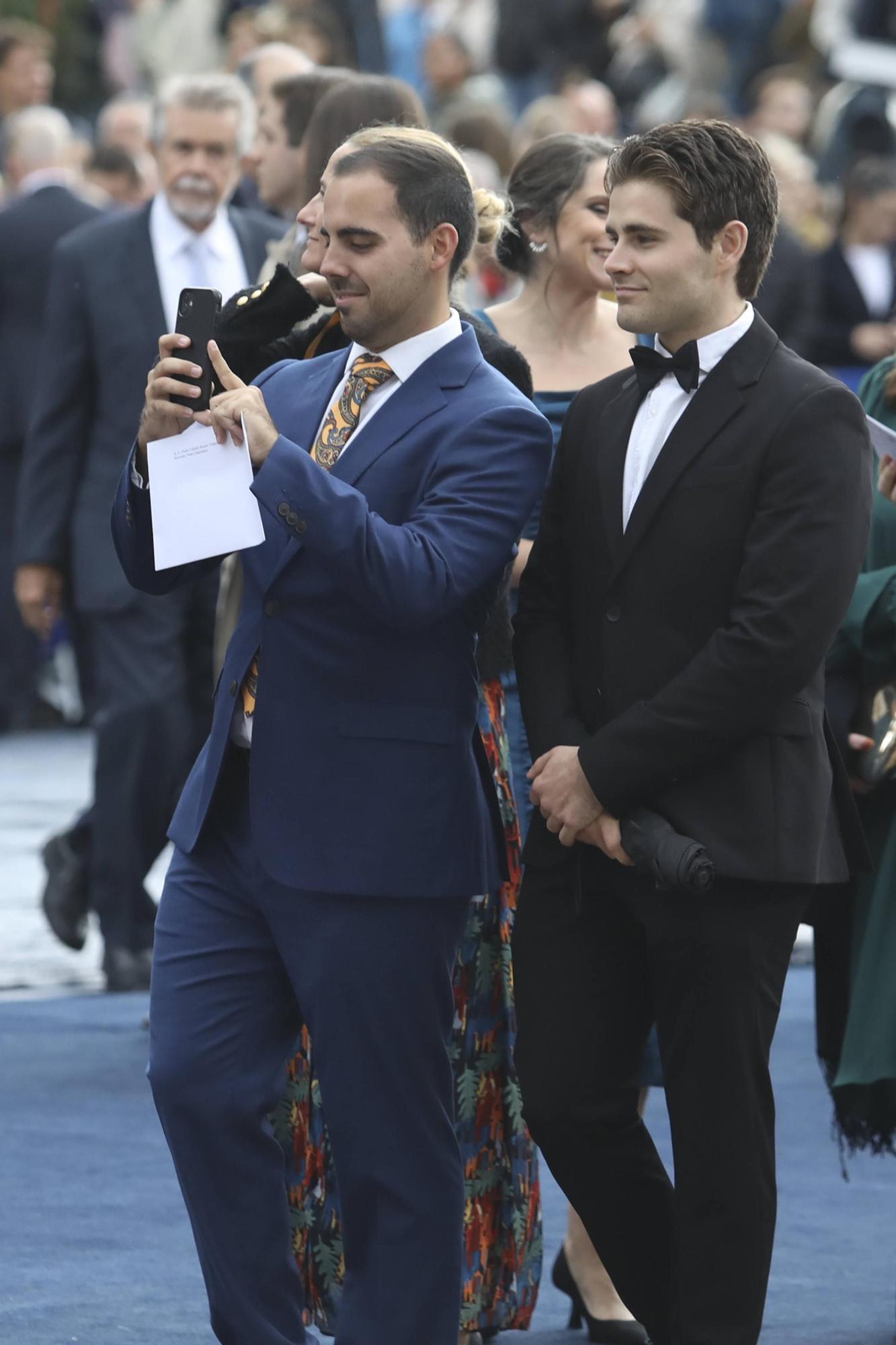 EN IMÁGENES: Así fue la alfombra azul de los Premios Princesa de Asturias 2023