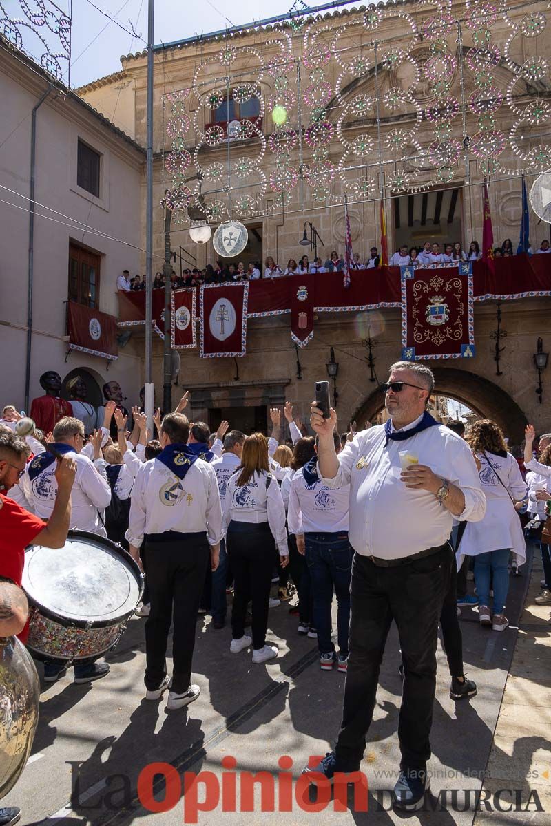 Recorrido Caballos del Vino día dos de mayo en Caravaca