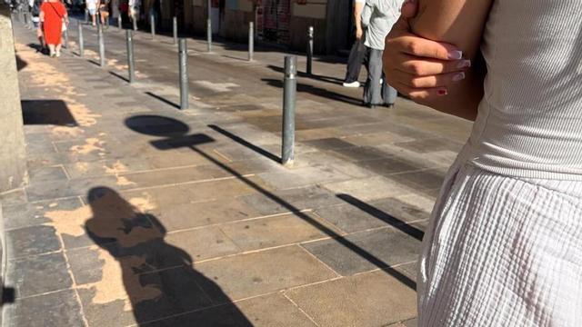 La víctima de la violació d’Igualada, durant l’entrevista amb EL PERIÓDICO.