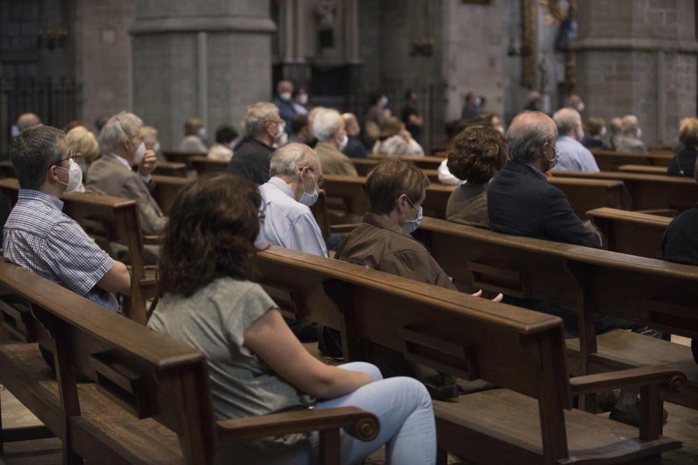 El funeral de Juli Sanclimens, en imatges