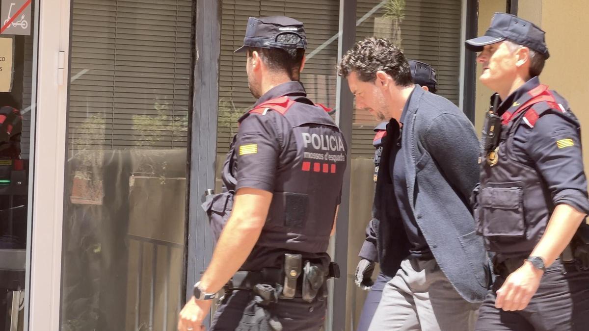 Així ha estat la detenció de Jonathan Andic, fill del fundador de Mango