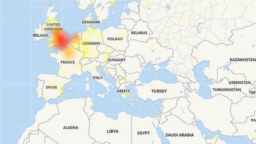 Twitter sufre una caída a nivel mundial