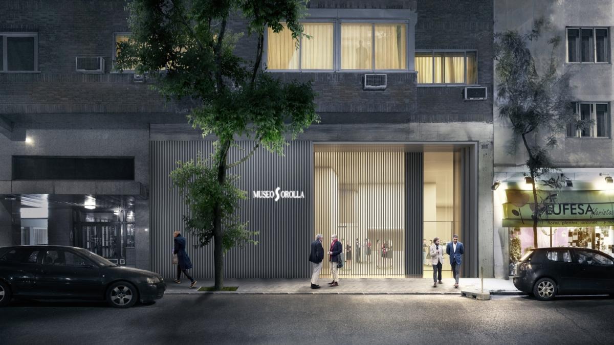 Así será la fachada del nuevo Museo Sorolla.