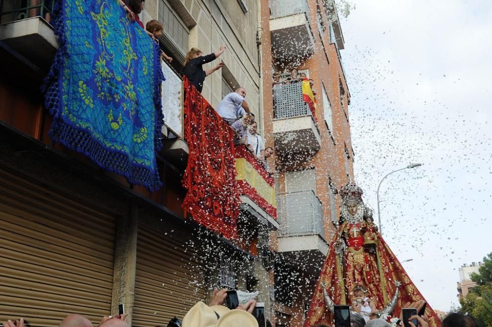 Romería de la Virgen de la Fuensanta: Paso por Flo