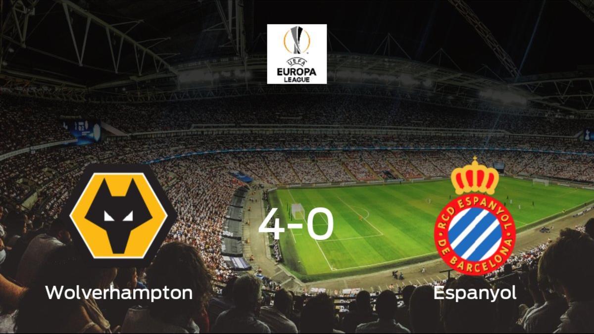 Emoción durante la final de la Europa League: Wolverhampton Wanderers 4-0 Espanyol