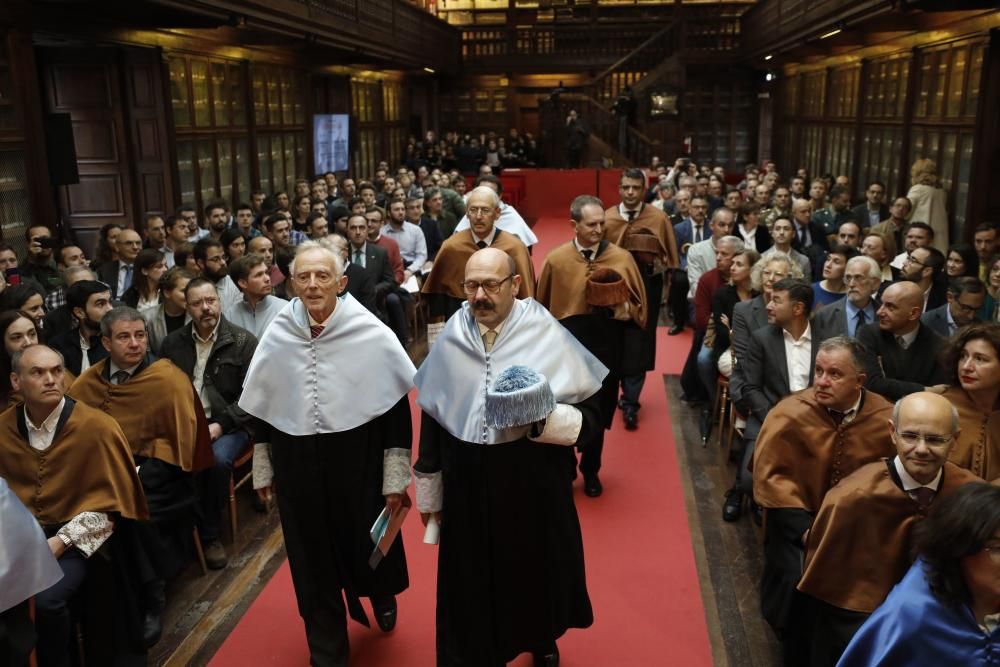 Investidura de los nuevos Honoris Causa de la Universidad de Oviedo