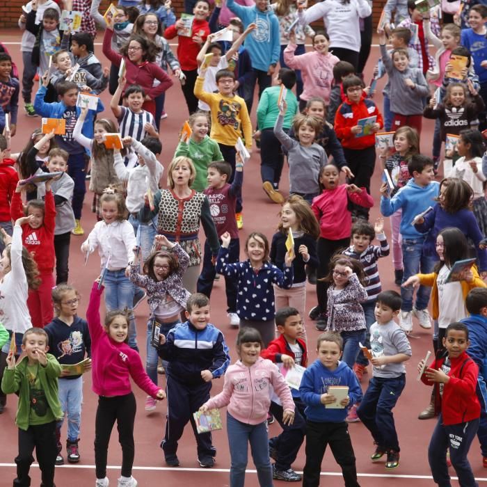 Celebración del Día del Libro en los colegios de Gijón