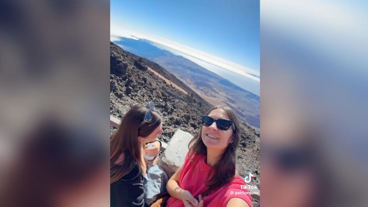 Las amigas valencianas en elTeide