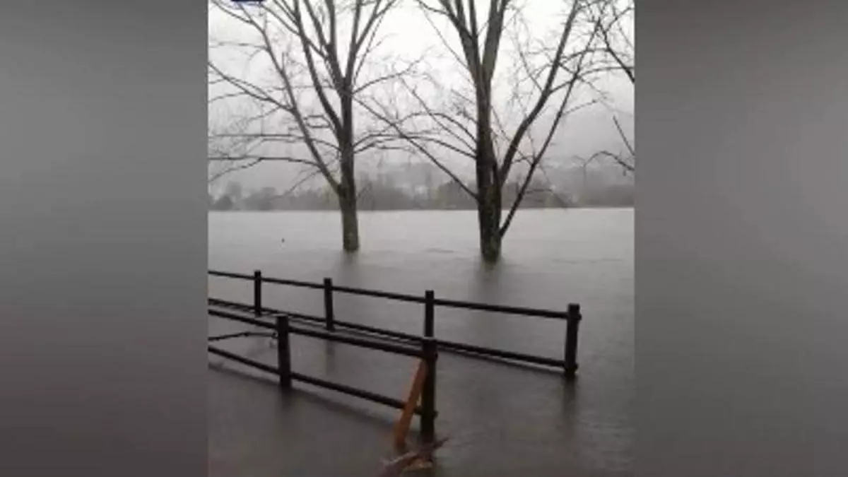 El río Miño alcanza su nivel más alto desde 2019: 3.500 metros cúbicos por segundo