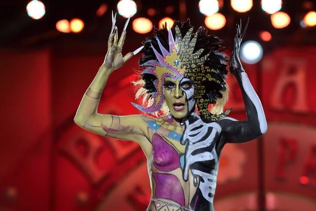 Carnaval de Las Palmas de Gran Canaria 2017: Concurso de Maquillaje Corporal
