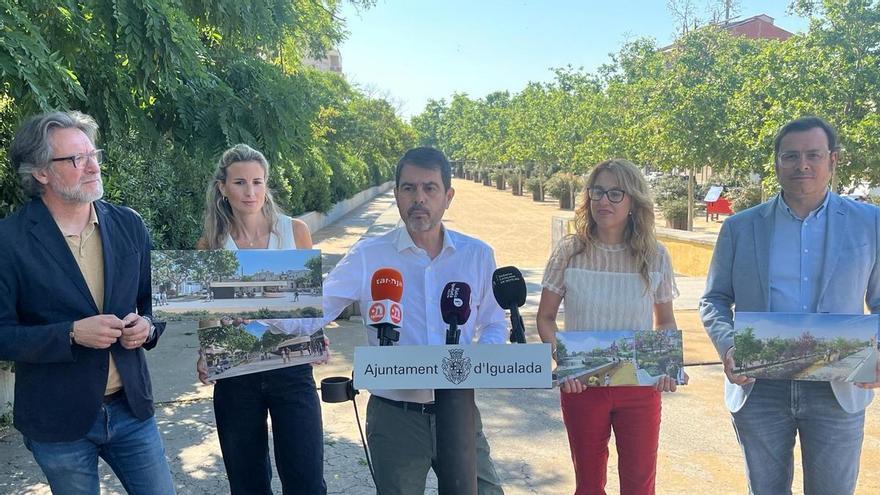 La millora del Passeig Verdaguer d'Igualada s'iniciarà al setembre amb un pressupost d'1,6 MEUR