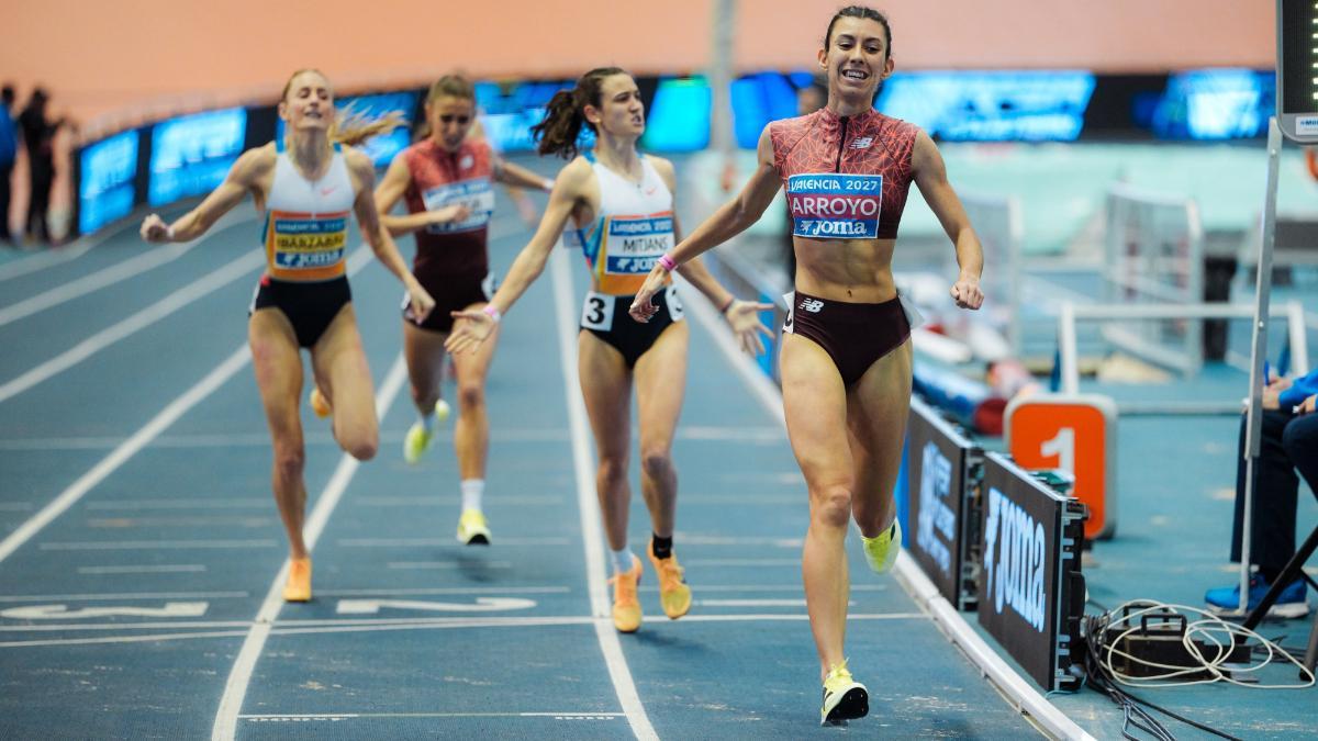 Rocío Arroyo venció con gran autoridad en 800