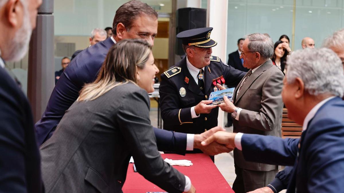 Celebración del patrón de la Policía Local, San Leandro, este viernes