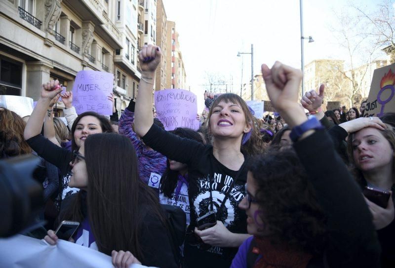 Concentraciones por el 8-M en Zaragoza