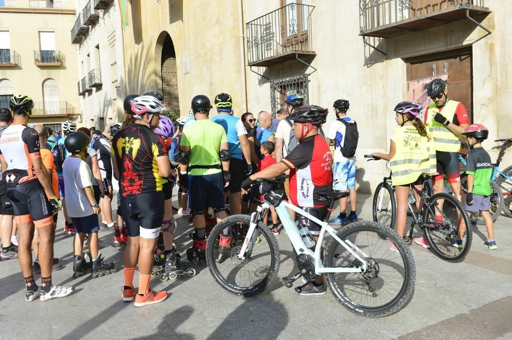 Marcha por la Semana de la Movilidad en Elche