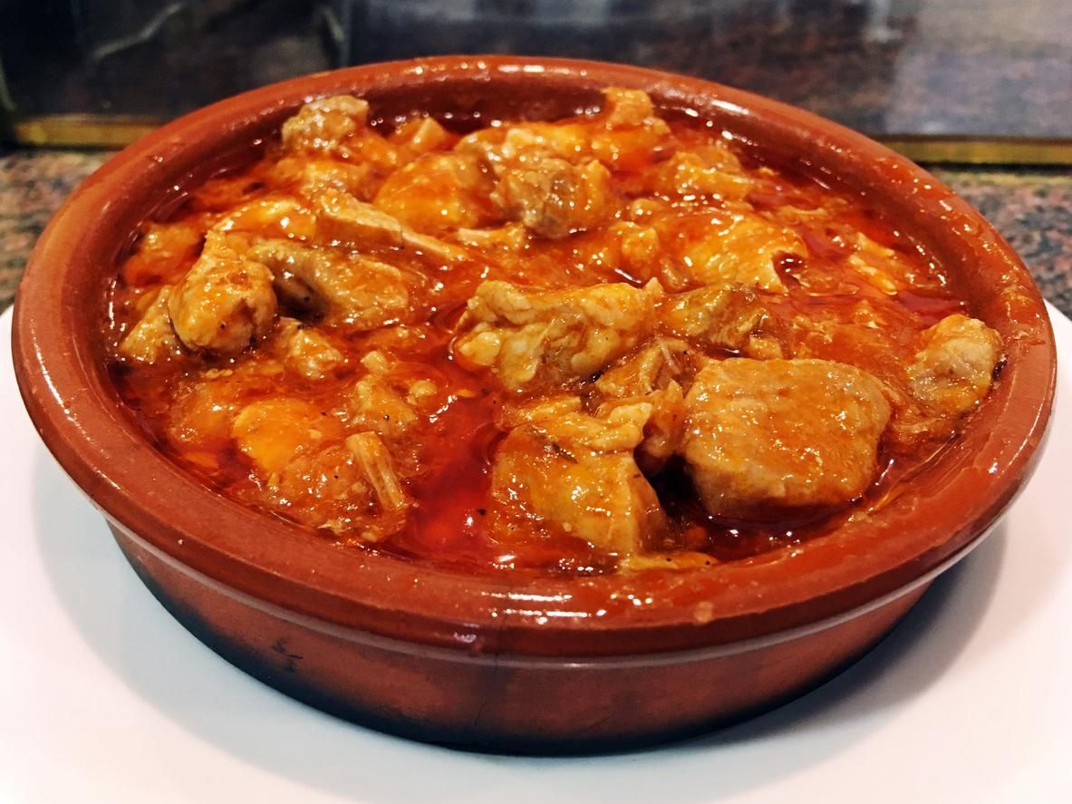 Cerdo con tomate, Guadalajara