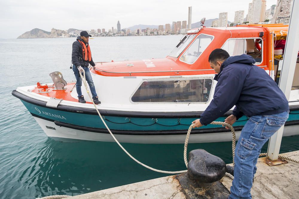 Cruceristas con acento alemán en Benidorm