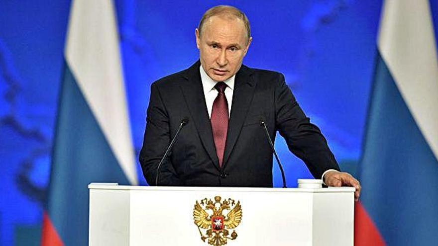 Putin va advertir als EUA que poden fer empitjorar la seguretat internacional.