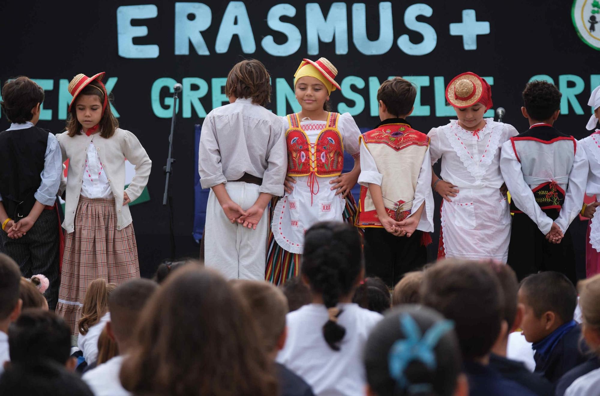 El CEIP Salamanca recibe la visita de ciudadanos de Italia, Alemania y Hungría dentro del Erasmus +