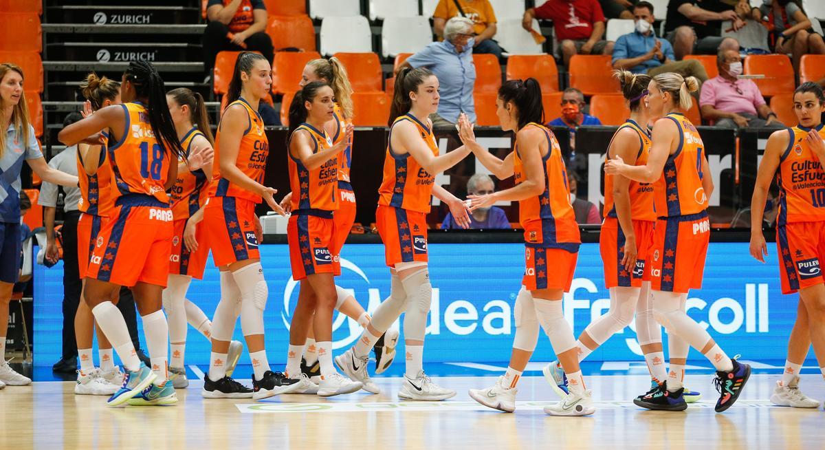 Jugadoras del Valencia Basket Femenino