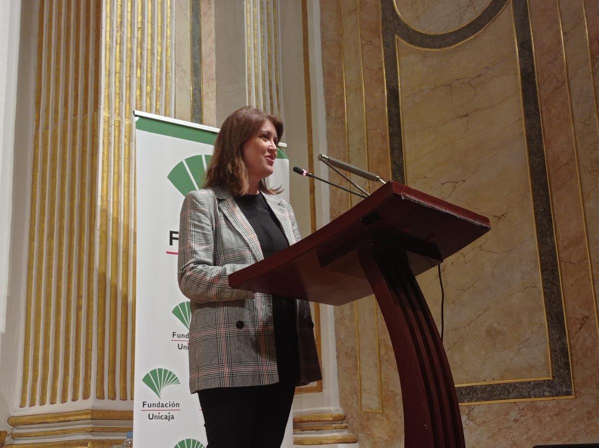 La delegada territorial de Cultura y Patrimonio Histórico en Málaga, Carmen Casero Navarro