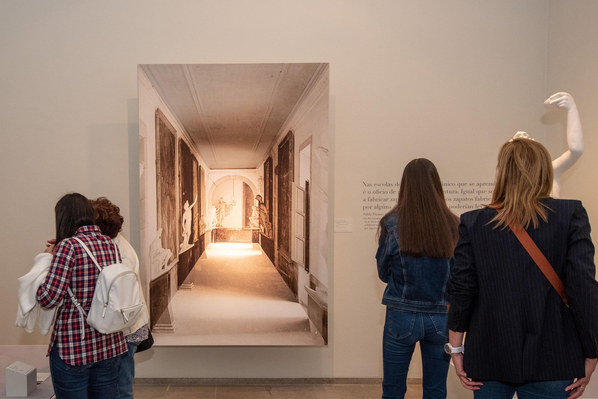 Exposición 'Picasso. Branco no recordo azul. Debuxando o futuro' en el Museo de Belas Artes