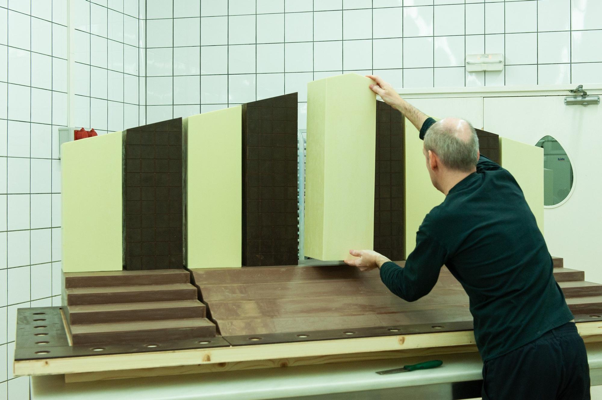 Creació monumental del xocolater Enric Rovira per al TNC
