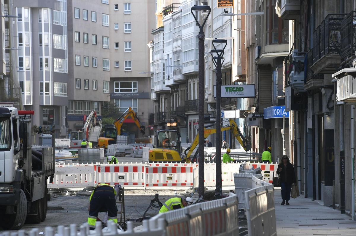 Las obras de San Andrés encaran su fase final con el hormigonado del primer tramo