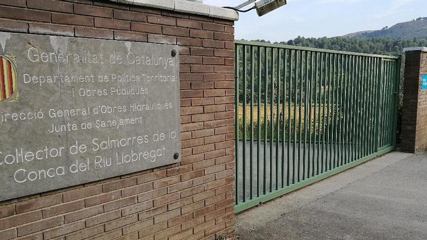 Centre de control del col·lector de salmorres a Boades, Castellgalí