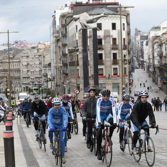 Pedaladas para enfrentarse al frío