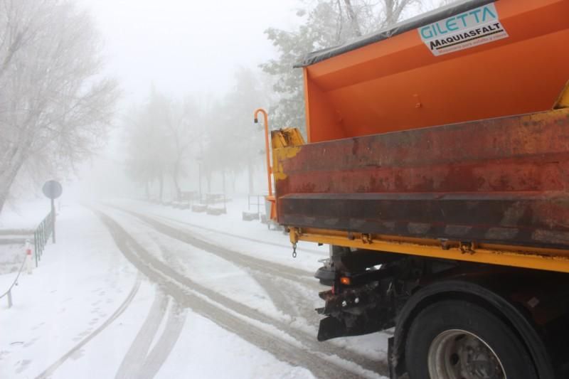 Nieve en la provincia de Córdoba