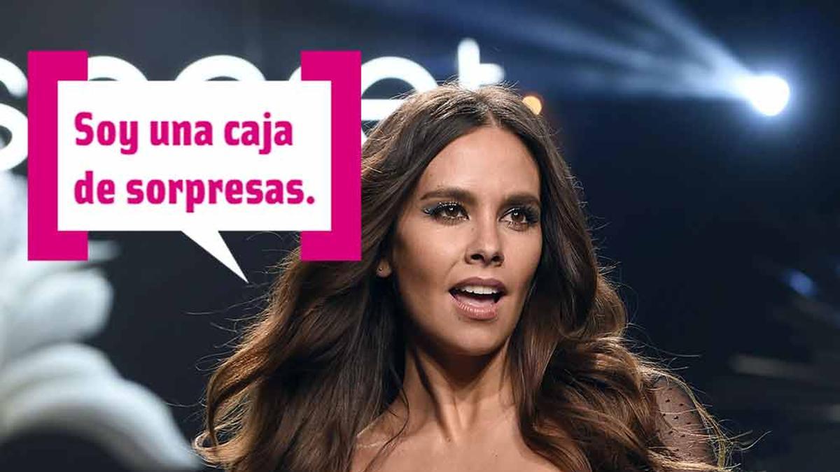 Cristina Pedroche desfilando para Women Secret