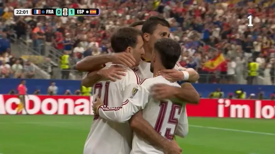 Gol de Oyarzabal ante Francia.