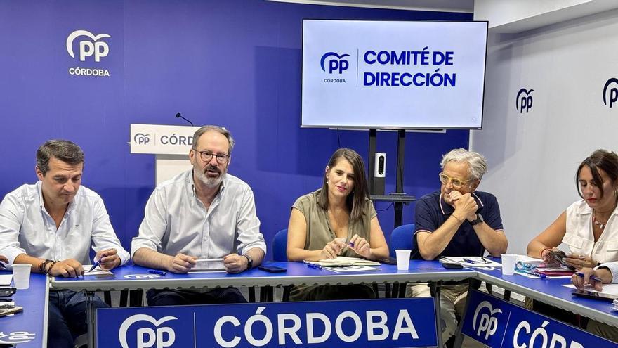 El comité de dirección del PP de Córdoba marca la acción política en este inicio de curso con la vista puesta en Ceuta: "Vamos a defender los intereses de los ceutíes"