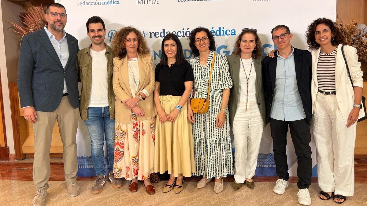 Asistentes por parte del área sanitaria al evento.