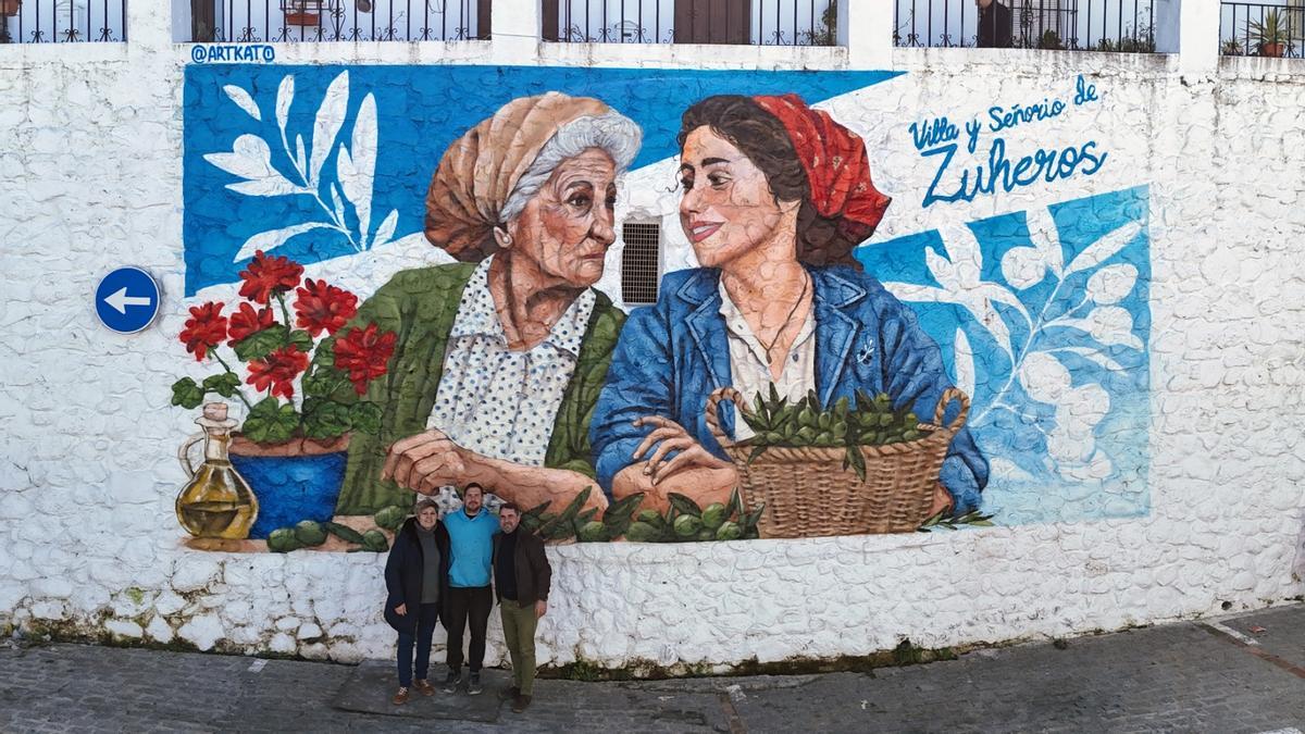 Mural en Zuheros