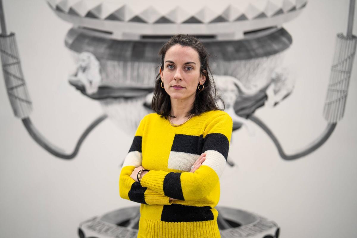 Joana Roda, de Bombon Projects, fotografiada en su galería de Barcelona