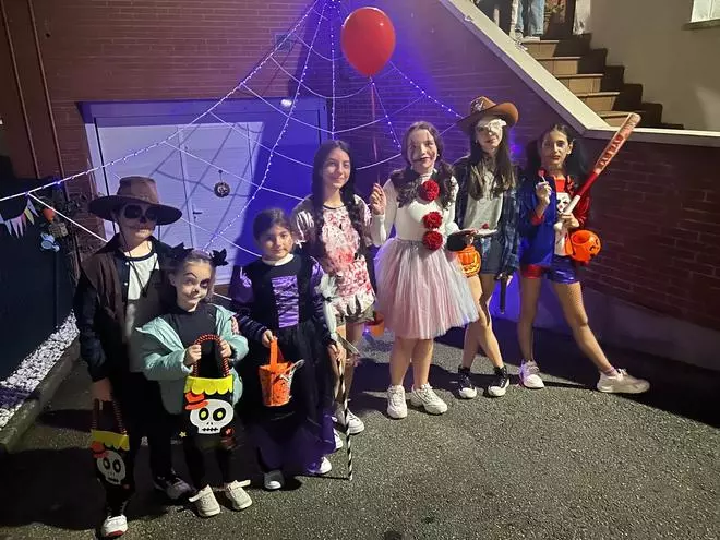 En imágenes, Halloween toma La Fresneda