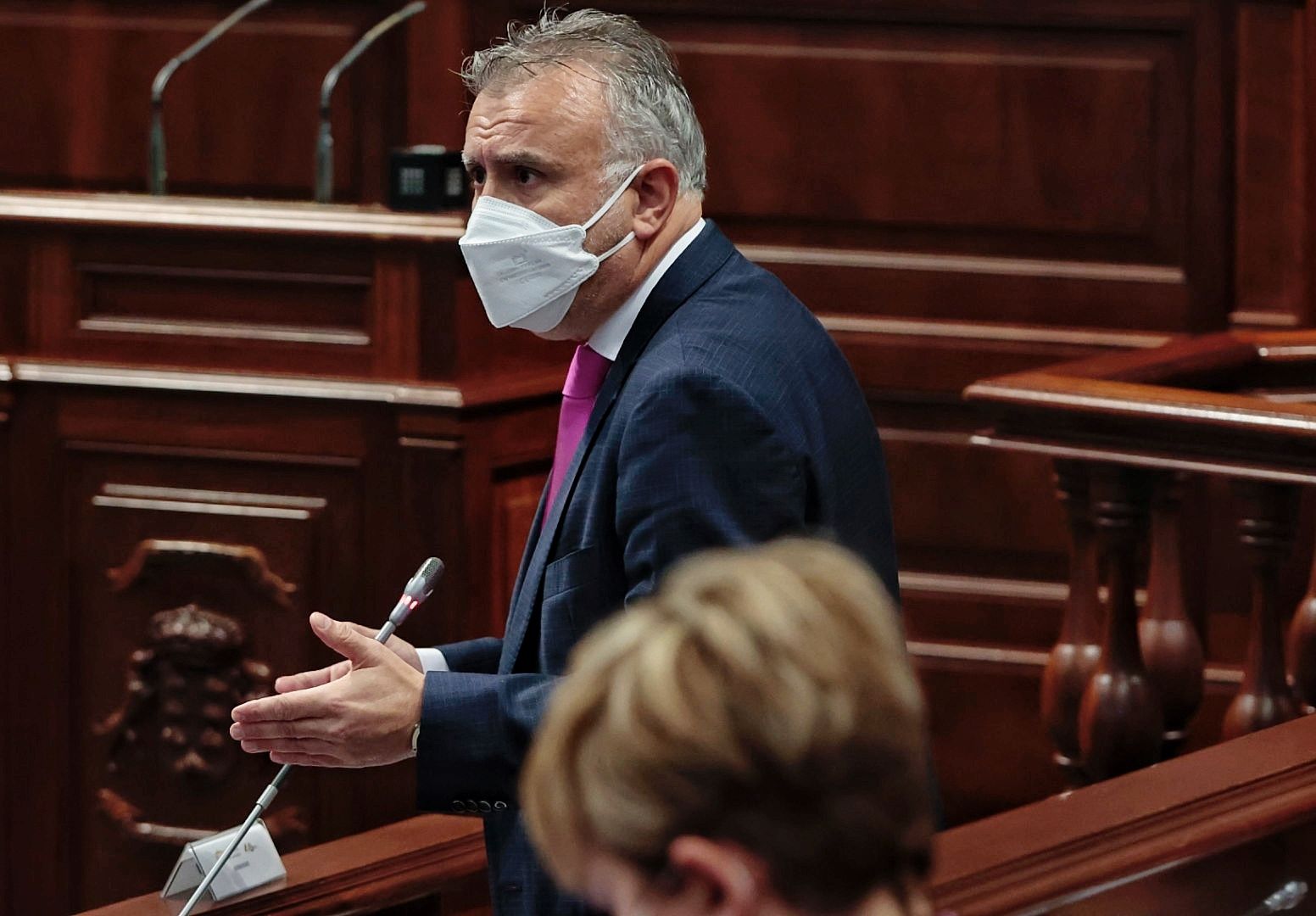 Pleno del Parlamento de Canarias (08/02/2022)