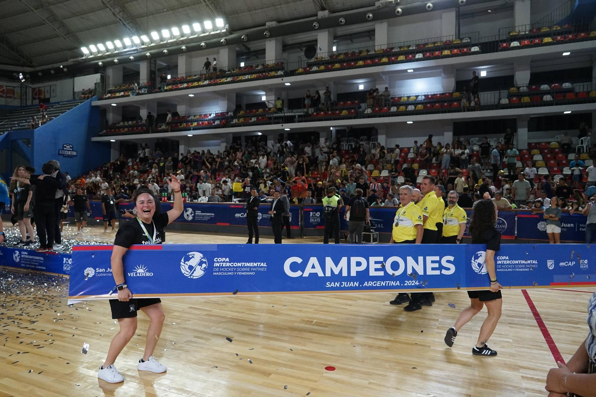 EN IMÁGENES: El Telecable Gijón de hockey hace historia y ya son campeonas del mundo