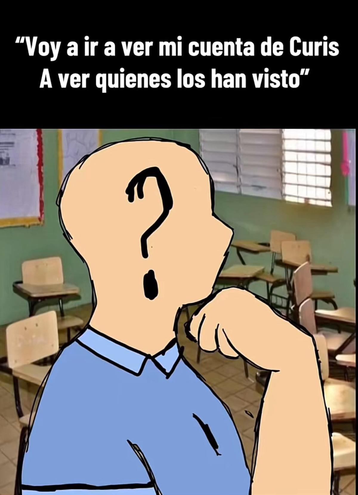 Una imagen de lo que son los 'curis', sacada de un perfil de TikTok.
