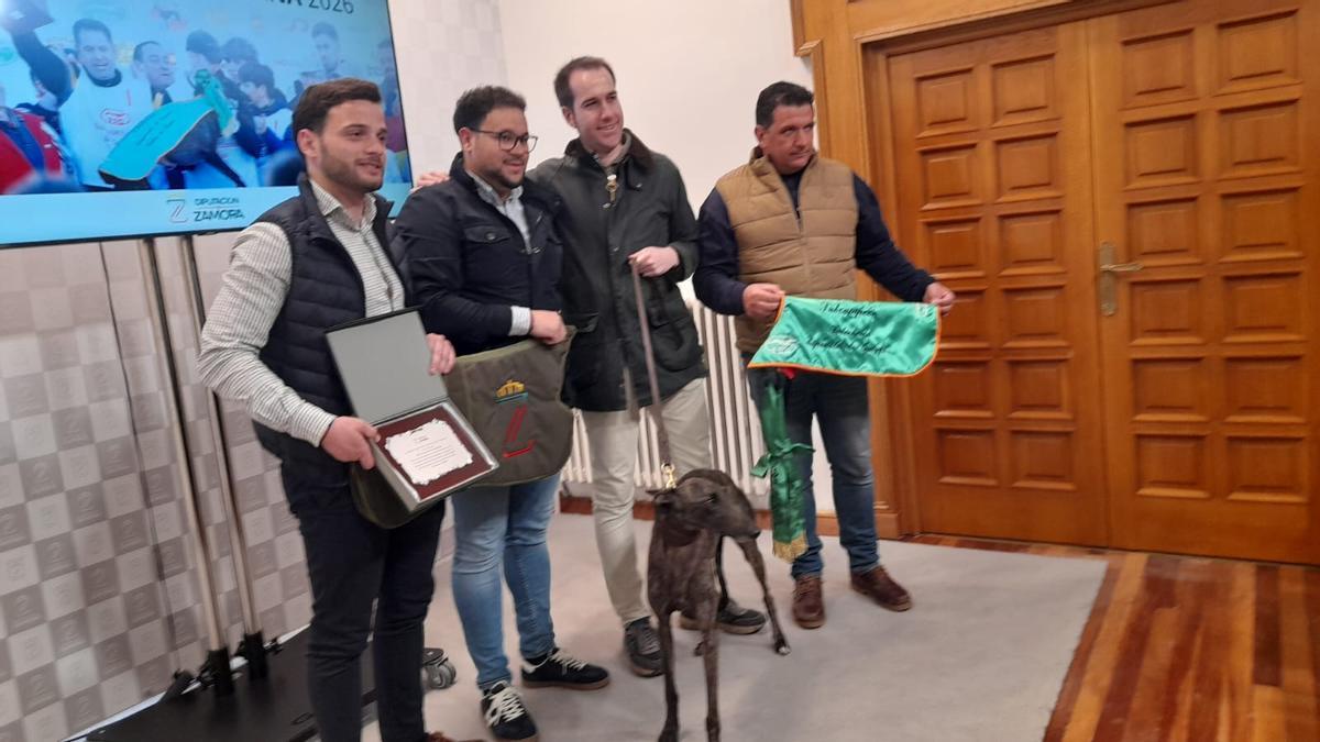 La galga de Fuentesaúco este martes en la Diputación Provincial