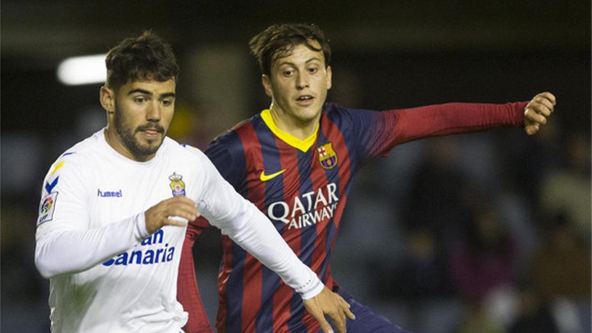 Espinosa jugó en el Barça B durante 4 temporadas