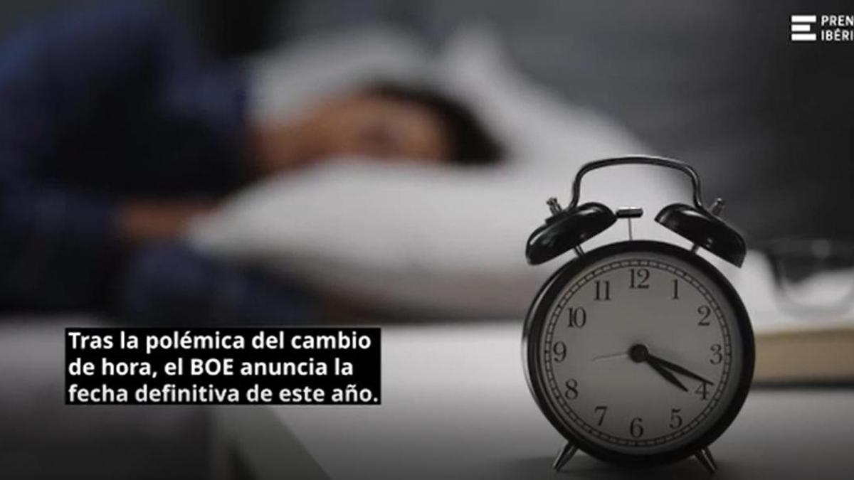 Cambio de hora