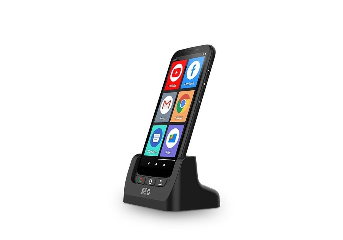 SPC Zeus 4G + Carcasa - Smartphone para Personas Mayores 4G, Modo Fácil con  Iconos Grandes, botón SOS, configuración remota, Botones físicos y