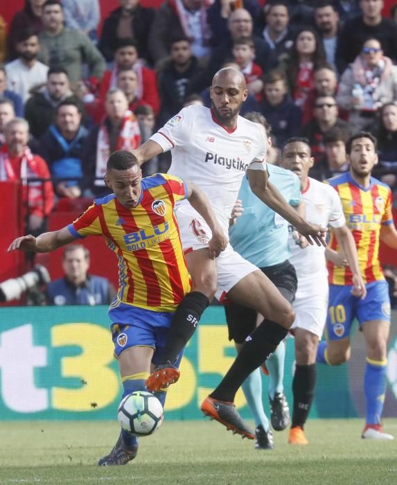 Sevilla - Valencia, en imágenes