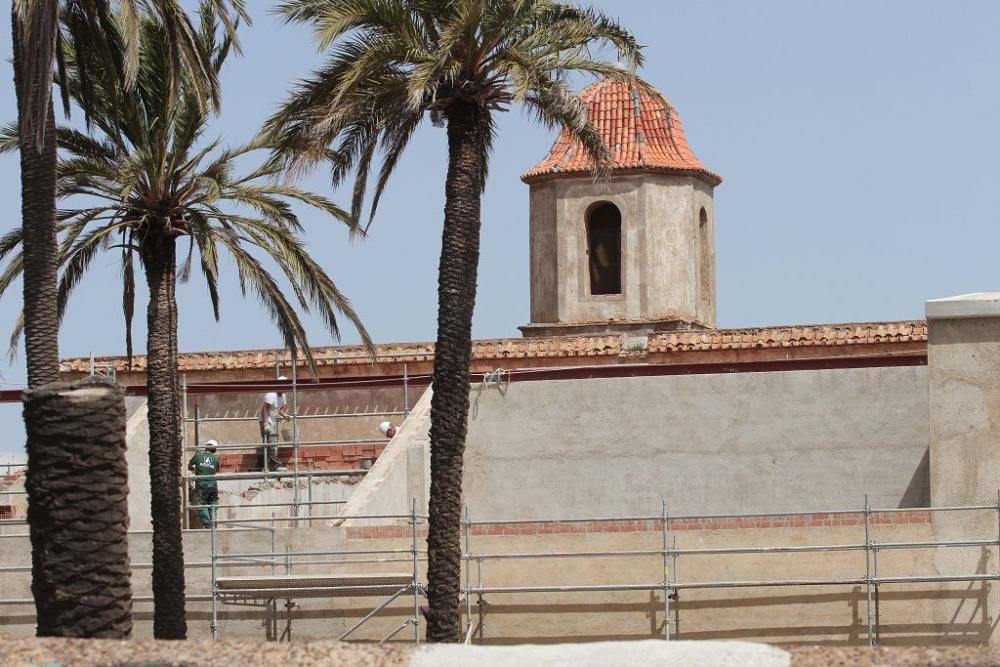 Obras de restauración del monasterio San Ginés de