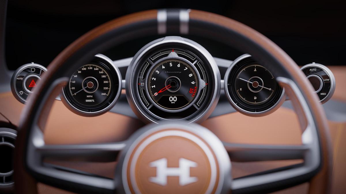 El cuadro de instrumentos está presidido por un gran cuentarrevoluciones analógico, el elemento más importante en un coche cuyo motor supera las 9.000 rpm